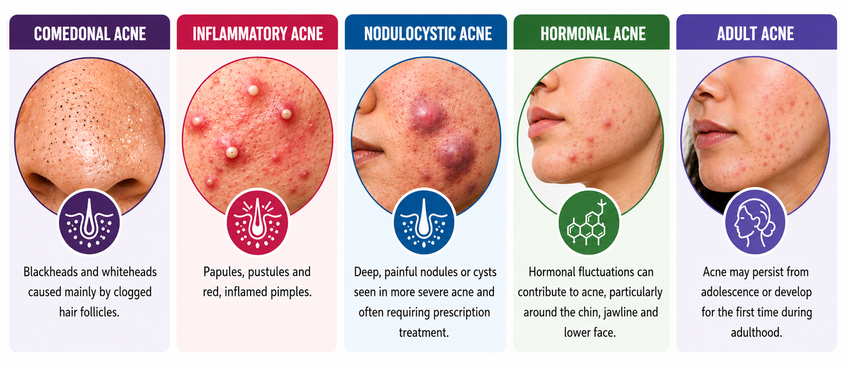Types of Acne