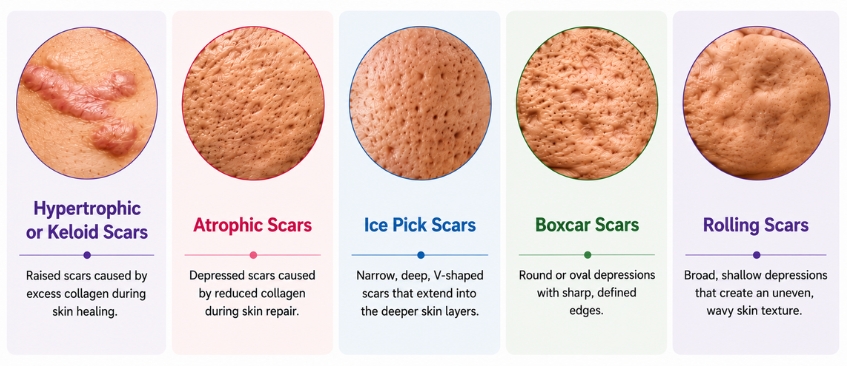 Types of Acne Scars